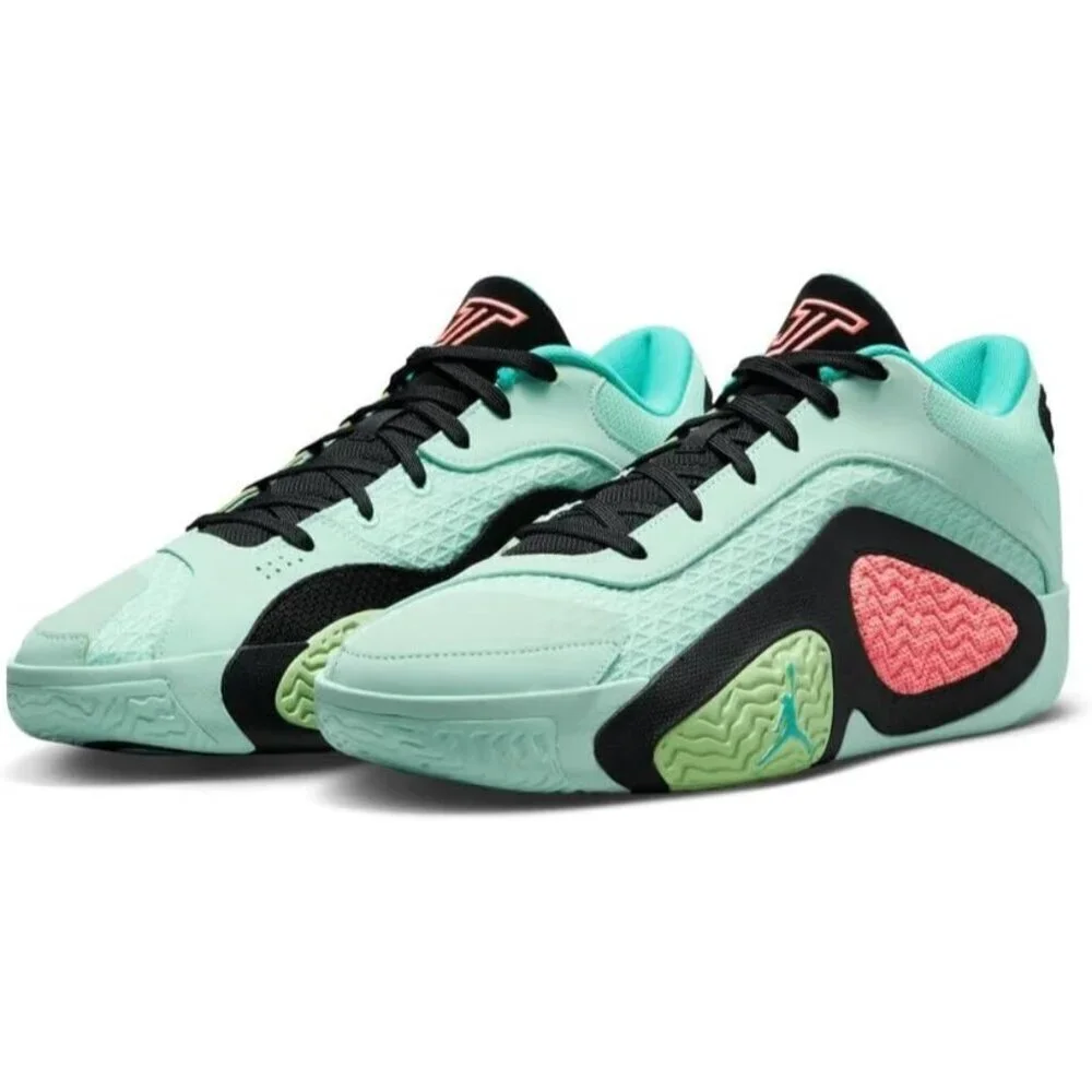 Jordan Men's Tatum 2 Mint Foam/Lava Glow-Black 300 - 13